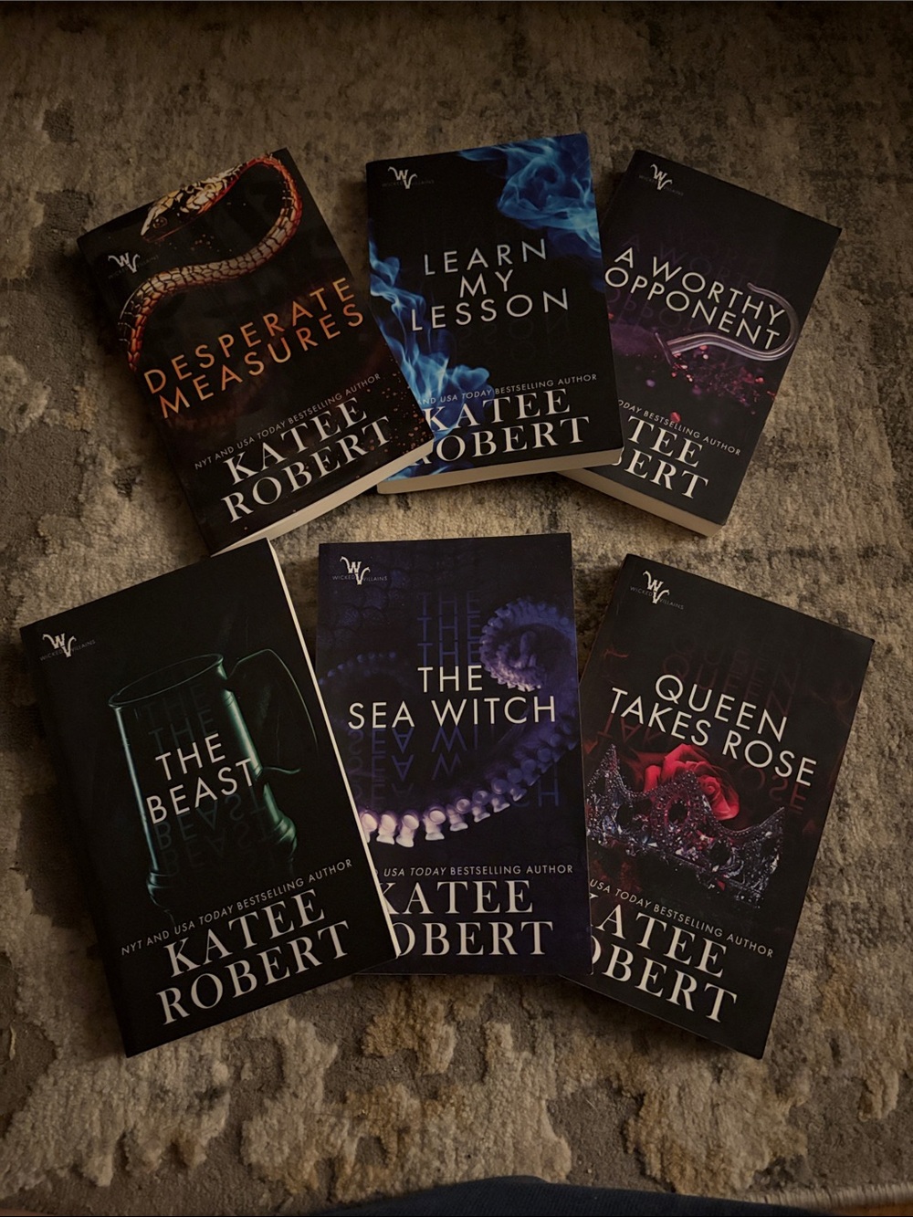 Complete Standalone “Wicked Villians” Book Series